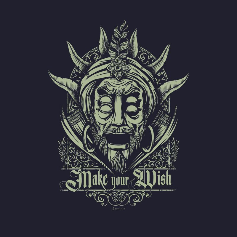 Make your wish · Camiseta de Zoltar para hombre | DevilFish