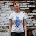 Camiseta Good Luck Chica · Estampado tatuaje | DevilFish Clothing