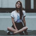 Camiseta Good Luck Chica · Estampado tatuaje | DevilFish Clothing