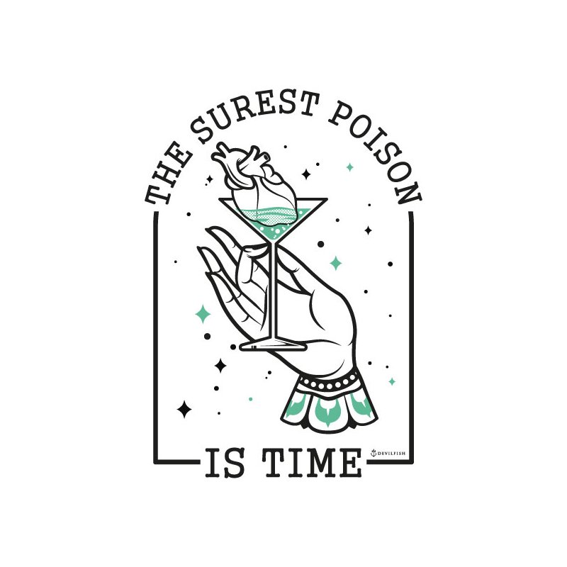 Camiseta The Surest Poison · Ropa inspirada en tatuajes | DevilFish