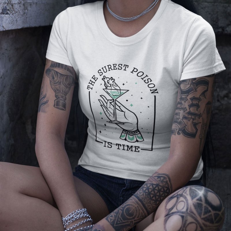 Camiseta The Surest Poison · Ropa inspirada en tatuajes | DevilFish
