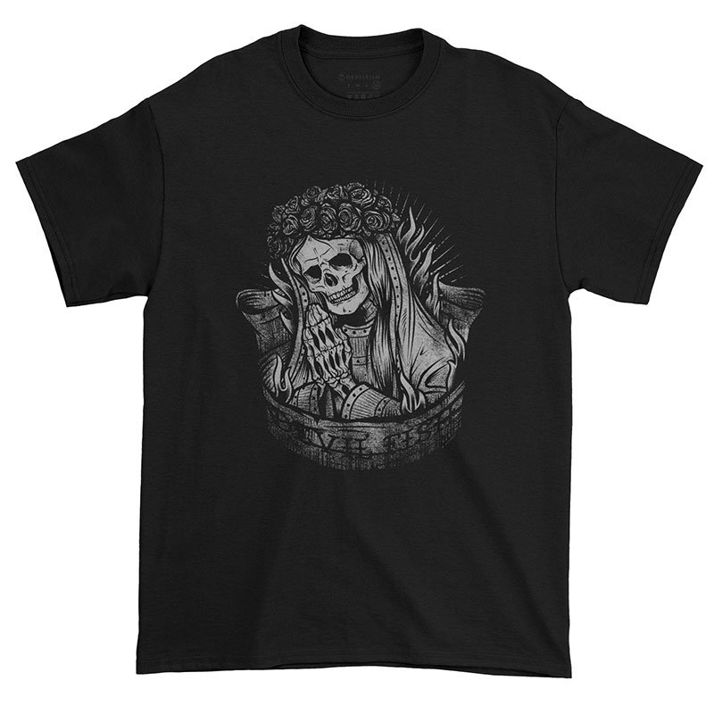 Camiseta Santa Muerte · para gente molona | DevilFish Brand