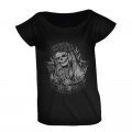 Camiseta Santa Muerte Tatuaje | DevilFish Brand | Camiseta calavera mujer