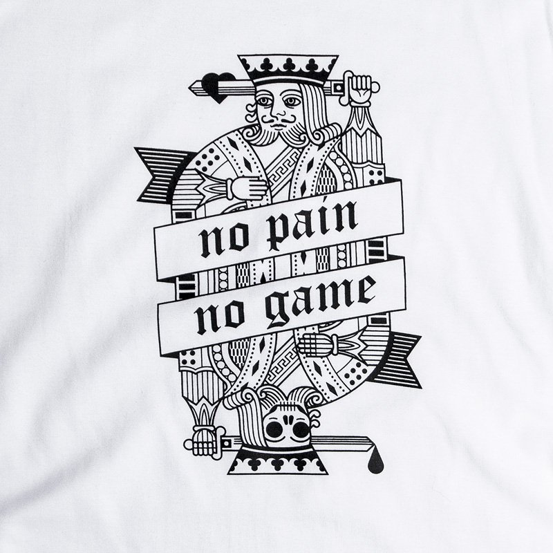 Camiseta No Pain No Game · Chico Hombre | DevilFish Clothing Brand