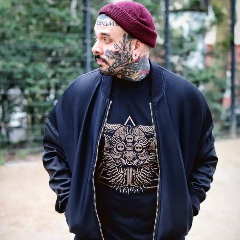 HECK · Camiseta diablo · Chico / Hombre| DevilFish Clothing Brand