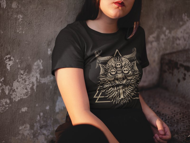 HECK · camiseta diablo para mujer / chica | Ropa DevilFish