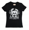 Camiseta CrabSkull · Cangrejo Calavera · Chica | DevilFish Clothing