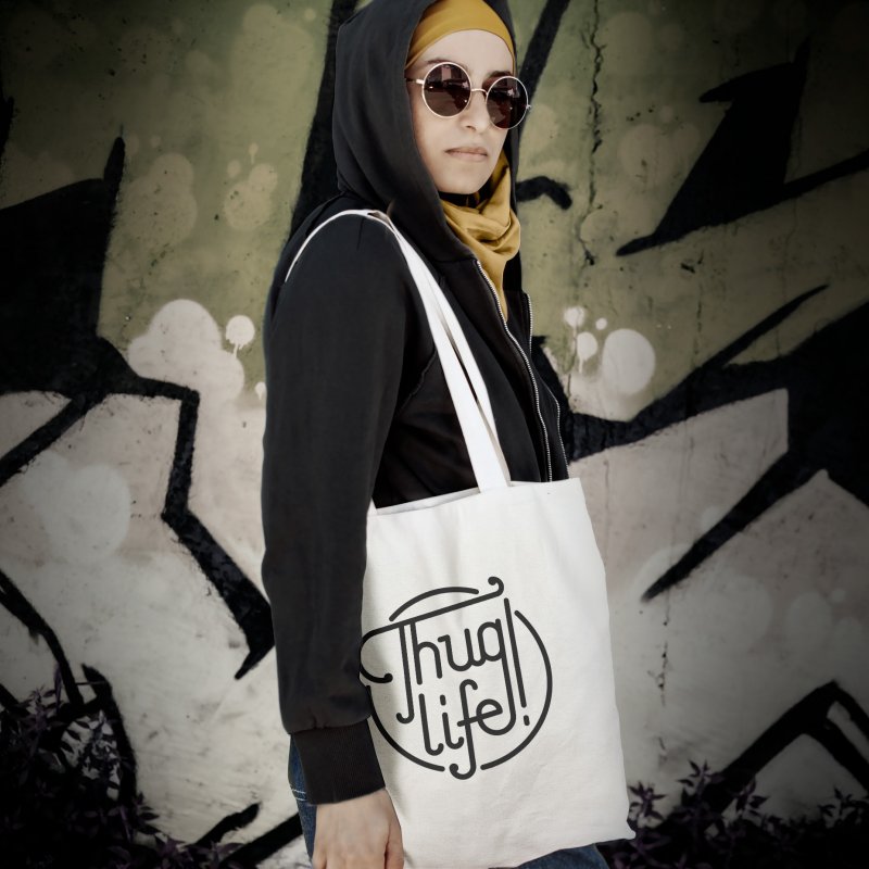 Tote bag Thug Life · bolso · Complementos chicas y mujeres | DevilFish Brand
