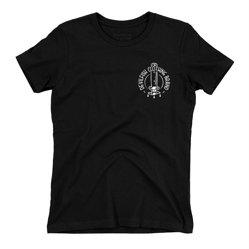 Camiseta de mujer / chica Never Surrender | Camisetas DevilFish