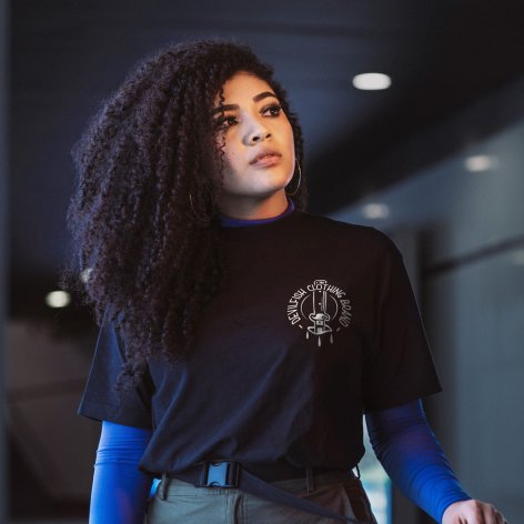 Camiseta de mujer / chica Never Surrender | Camisetas DevilFish