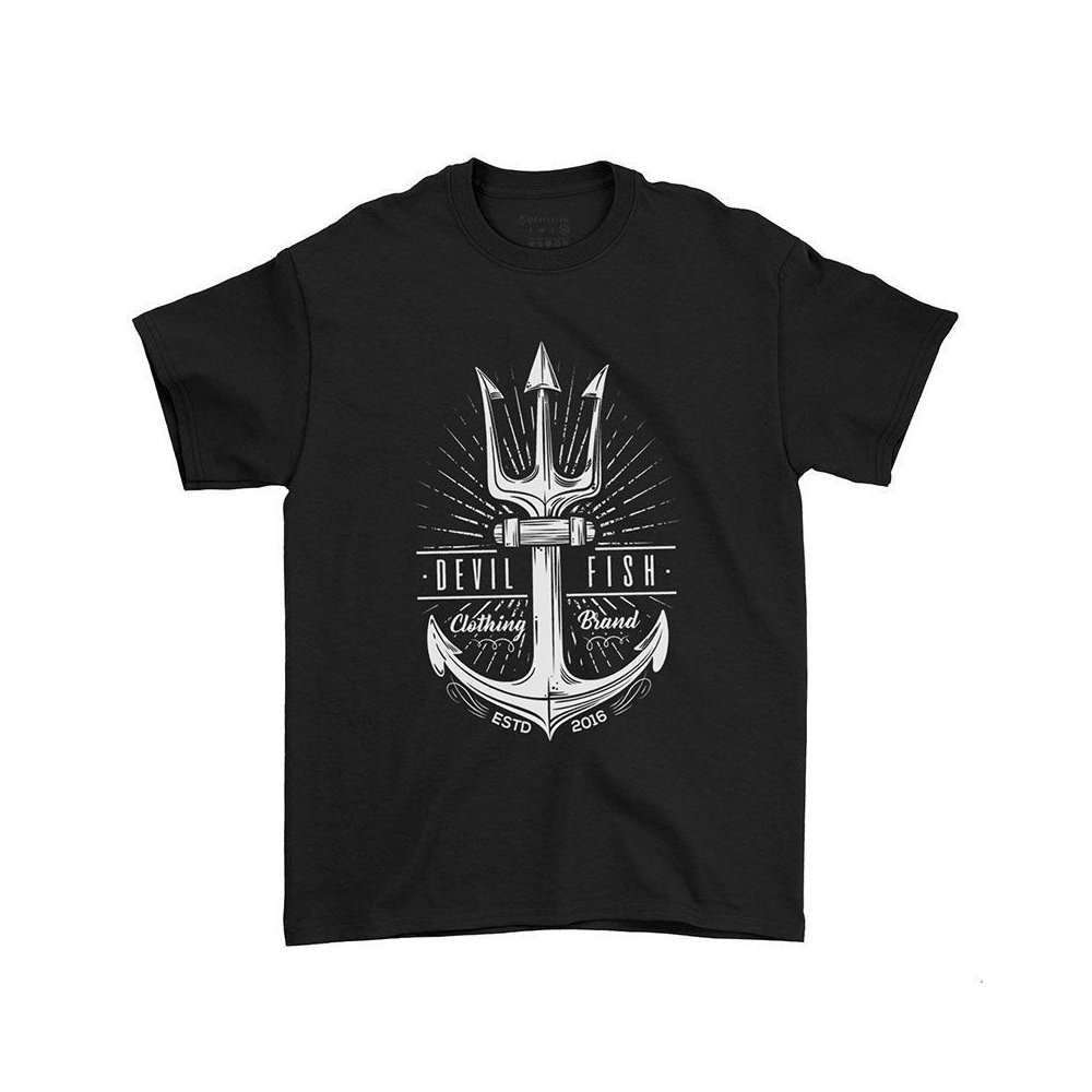 Camiseta DevilFish · diseño de ancla | DevilFish Clothing Brand