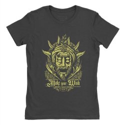 camiseta mujer make your wish zoltar
